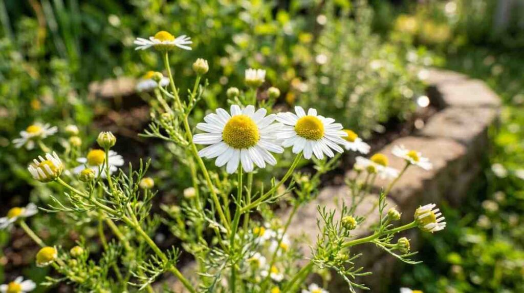 Fresh Chamomile Flowers