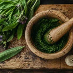 how to Make a Comfrey Poultice