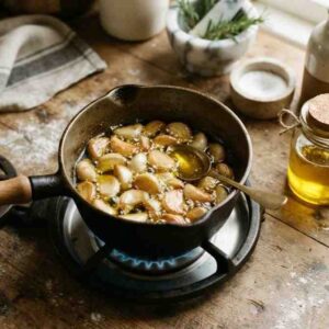 garlic infused olive oil