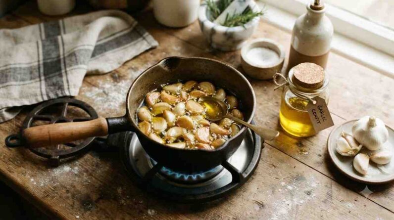 garlic infused olive oil