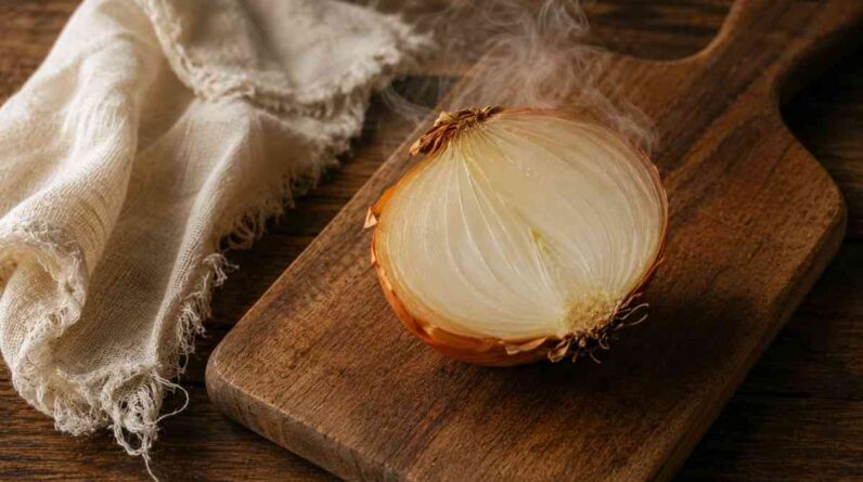 onion poultice for ear infection