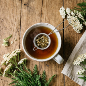 yarrow tea benefits side effects