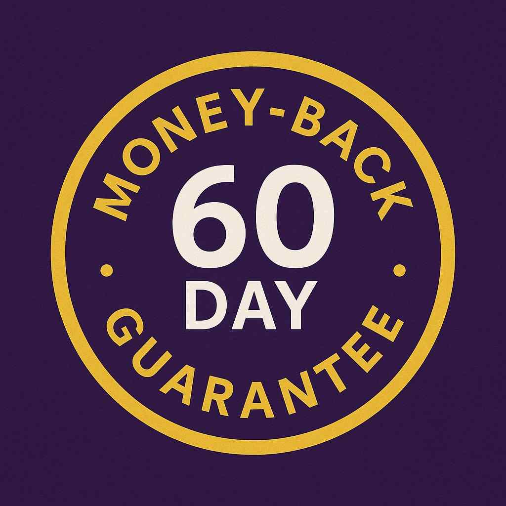 XenBurn 60-day money-back guarantee badge